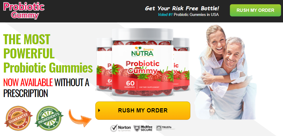 Nutra Empire probiotic gummies